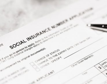 Obtendo seu número de previdência social (SIN)